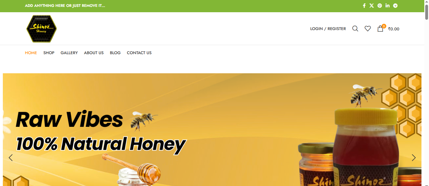 Shinoz Honey Marketplace